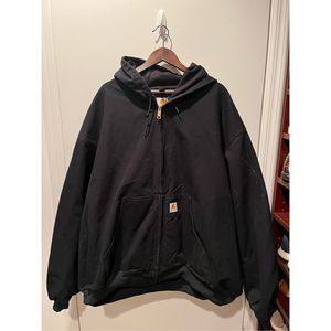 Carhartt Men’s Black Duck Jacket/Sweatshirt Size 6X